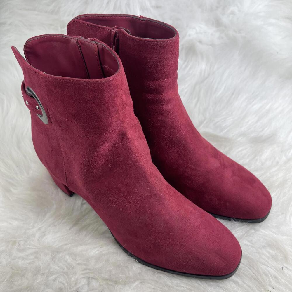 east 5th Womens Eastview Booties Block Heel, Size 9M - Picture 2 of 9